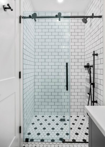 Brook ensuites shower by MGS Renovation